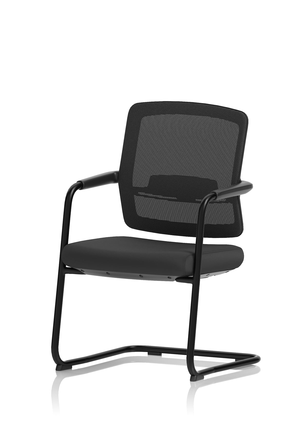 Flick Cantilever Chair - Black
