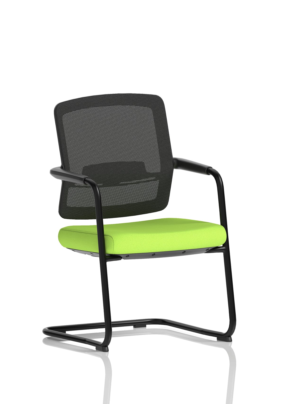 Flick Cantilever Chair - Lime Green