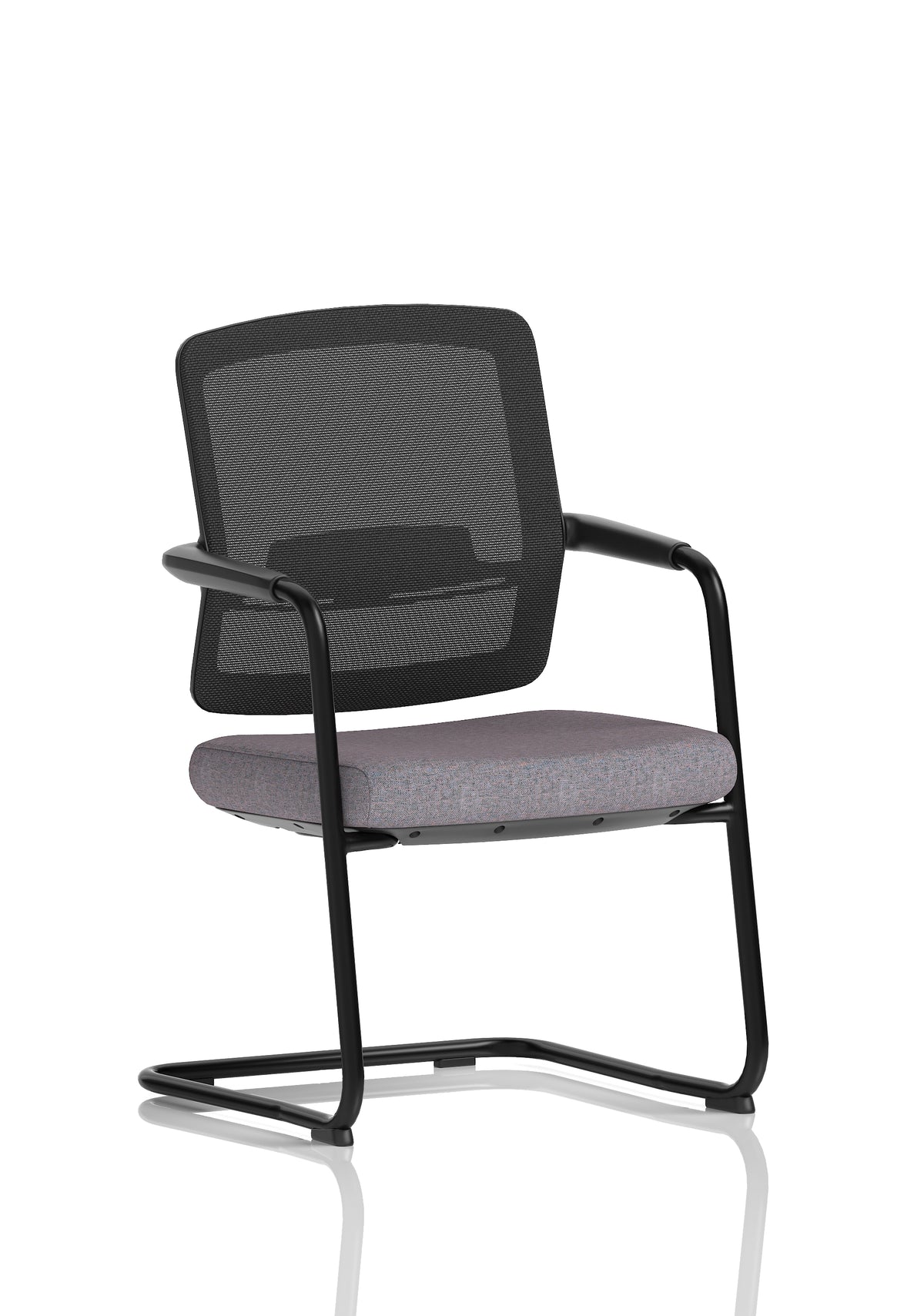 Flick Cantilever Chair - Light Grey