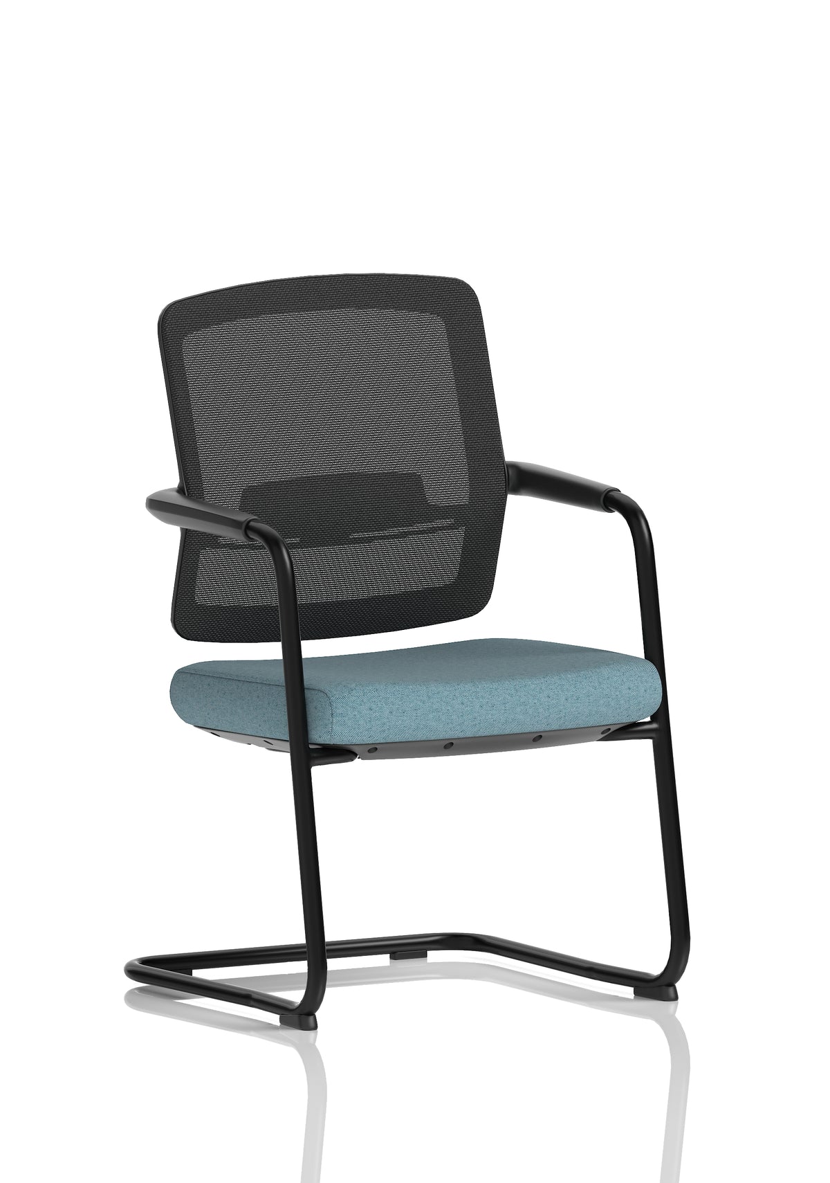 Flick Cantilever Chair - Light Blue
