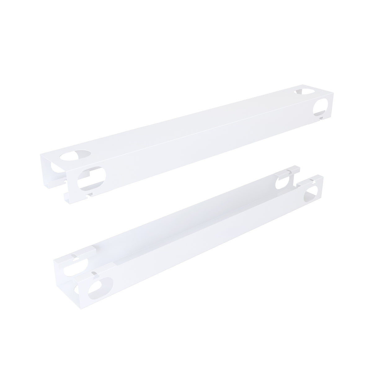 Hallmark Bench Cable Channel - 1200mm - White