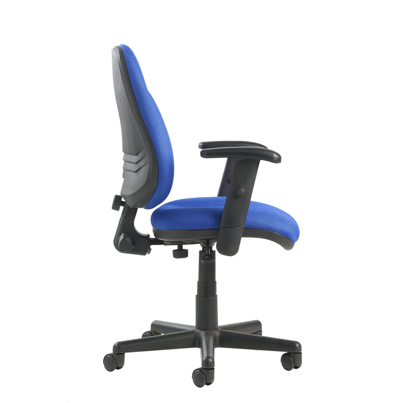 Bilbao Fabric Computer Chair With Lumbar Support And Adjustable Arms Seating Dams