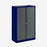 Bisley Essentials Tambour Unit Steel Storage Bisley Shop Blue Dark Grey 
