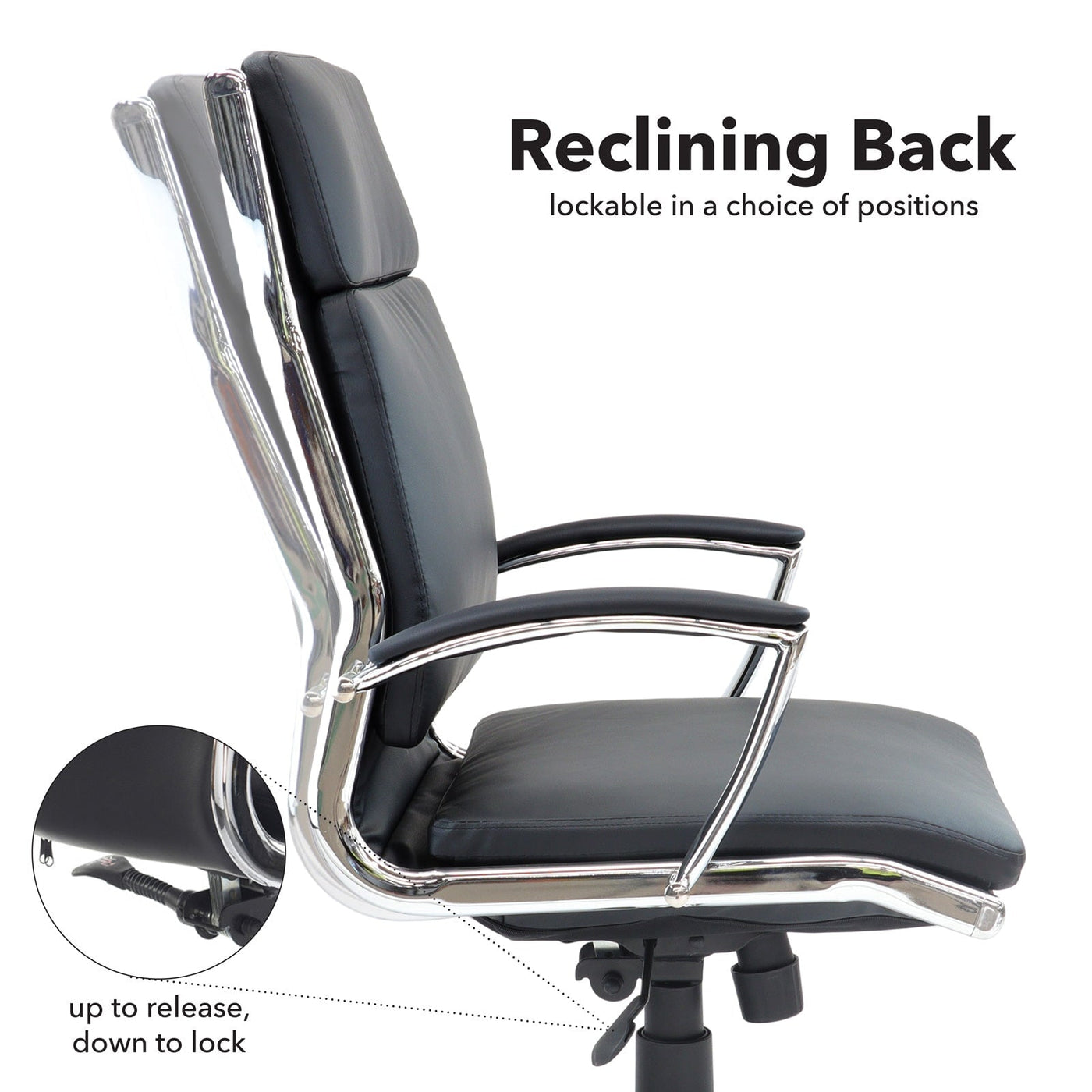 Florence High Back Executive Office Chair Seating Dams