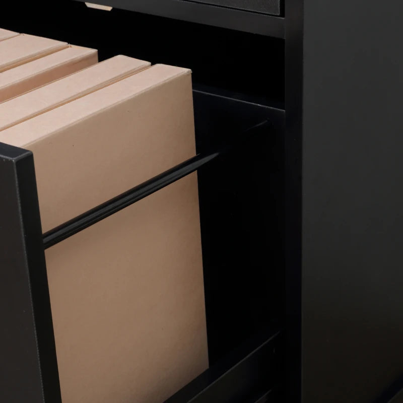 Vinsetto Filing Cabinet with Wheels (Draft) FILING AOSOM