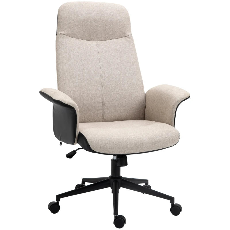 Vinsetto High Back Fabric Office Chair SEATING AOSOM