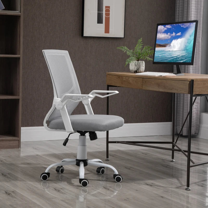 Vinsetto Mesh Office Chair (Draft) Mesh Office Chairs AOSOM