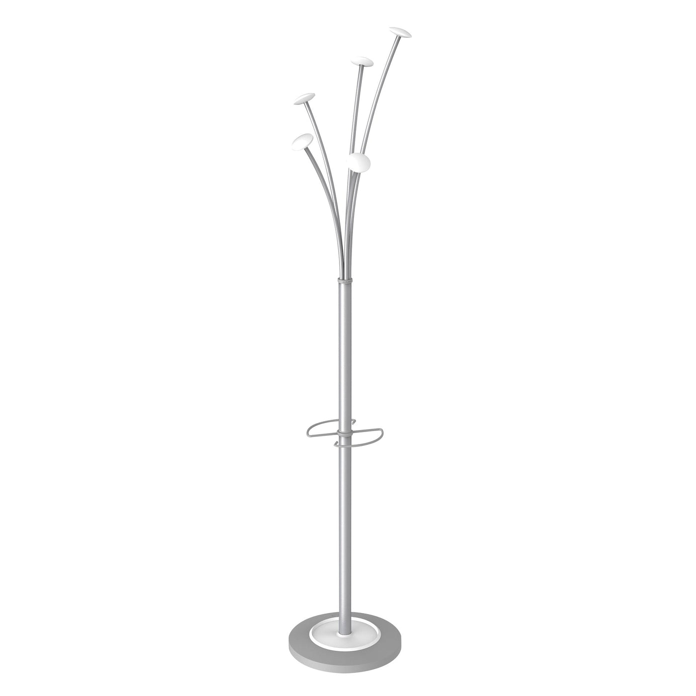 Workwise Coatstand Accessories TC GROUP Silver/White