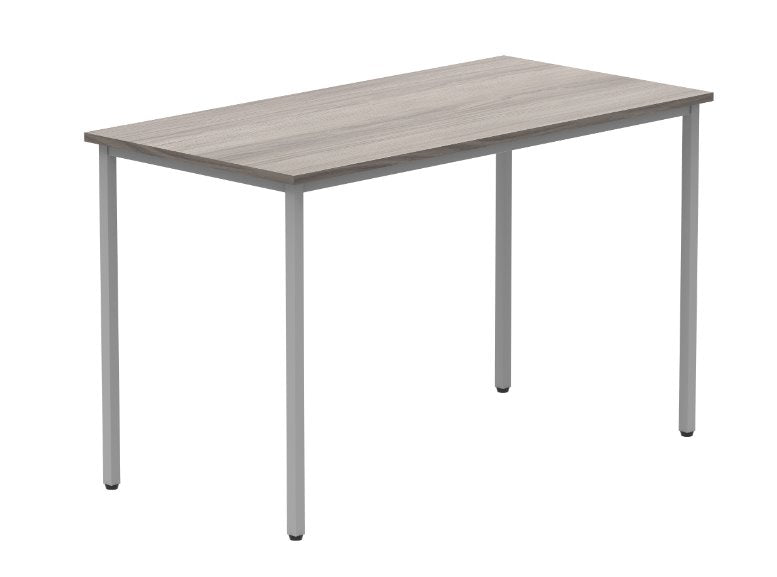 Workwise Multipurpose Meeting Table WORKSTATIONS TC Group Alaskan Grey Oak 1200mm x 600mm