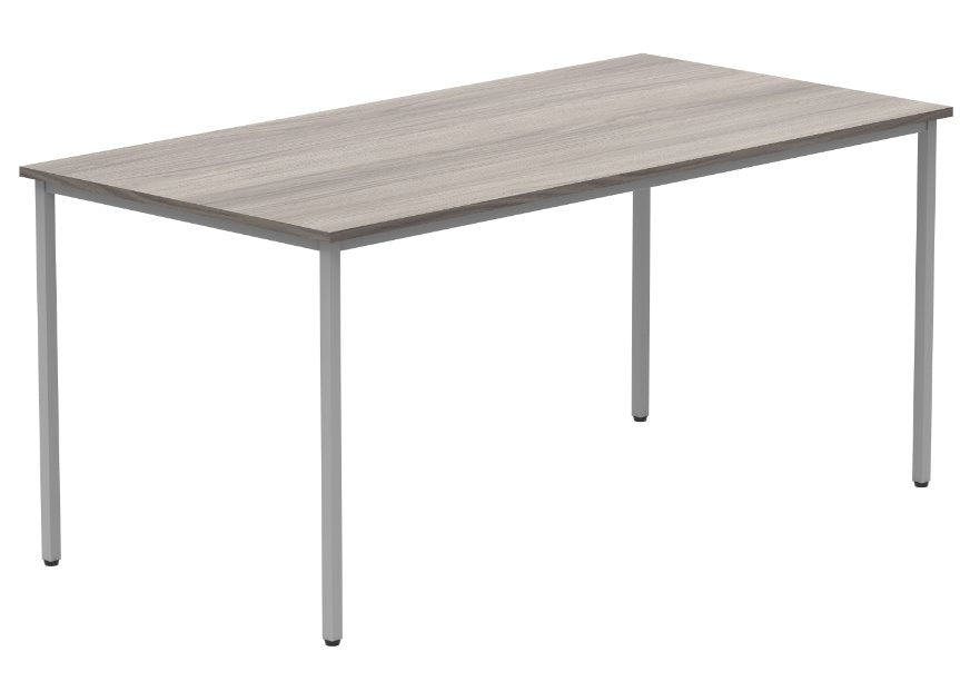 Workwise Multipurpose Meeting Table WORKSTATIONS TC Group Alaskan Grey Oak 1600mm x 800mm