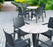 890 Riva Wicker Table Base Café Furniture zaptrading 