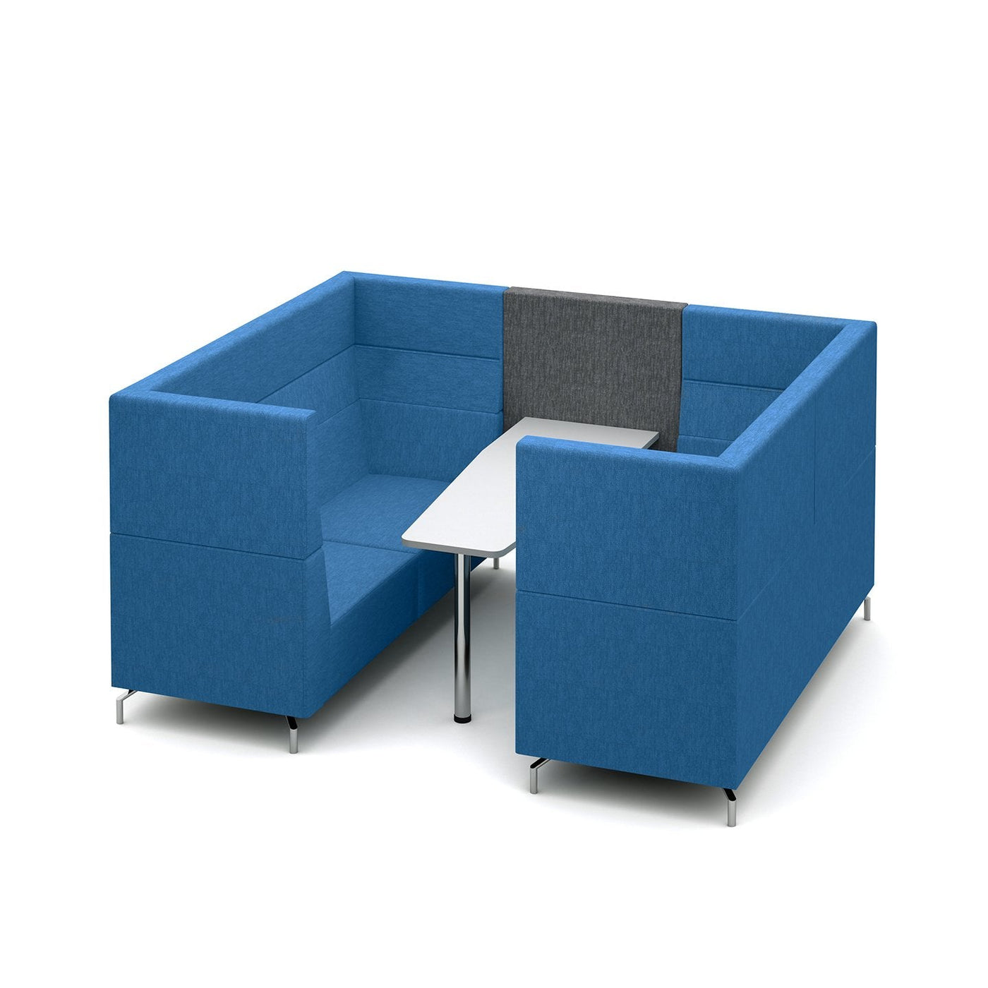 Alban Six Person Meeting Booth SOFT SEATING Social Spaces