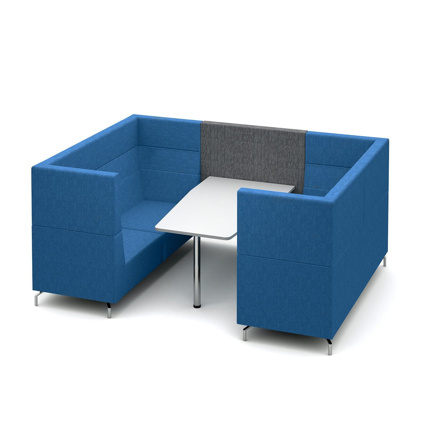 Alban Six Person Meeting Booth SOFT SEATING Social Spaces 2700mm
