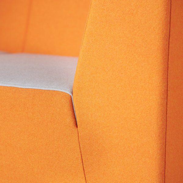 Alban Two Person Meeting Booth SOFT SEATING Social Spaces