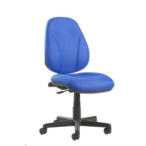 Bilbao fabric operators chair with lumbar support and no arms Seating Dams 
