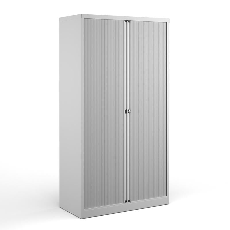 Bisley systems storage high tambour cupboard 1970mm high Steel Storage Dams