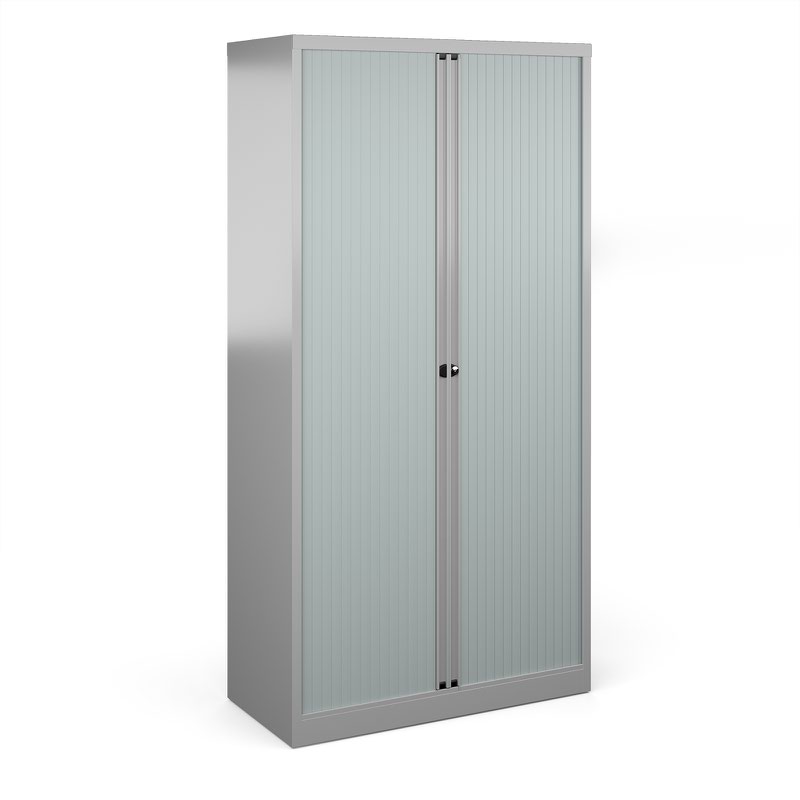 Bisley systems storage high tambour cupboard 1970mm high Steel Storage Dams
