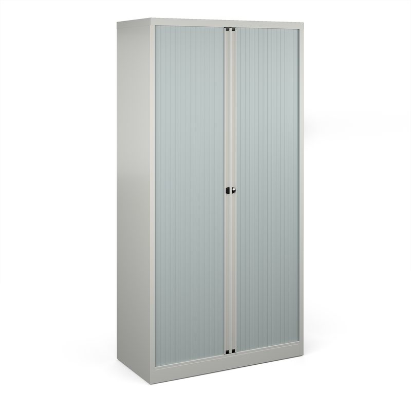 Bisley systems storage high tambour cupboard 1970mm high Steel Storage Dams