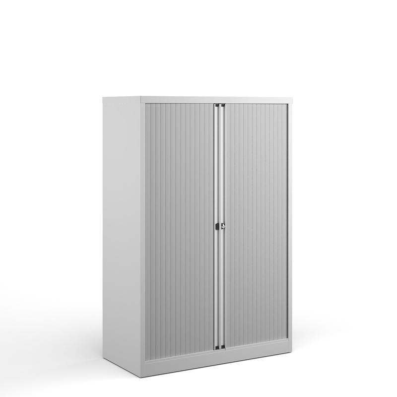 Bisley systems storage medium tambour cupboard 1570mm high Steel Storage Dams