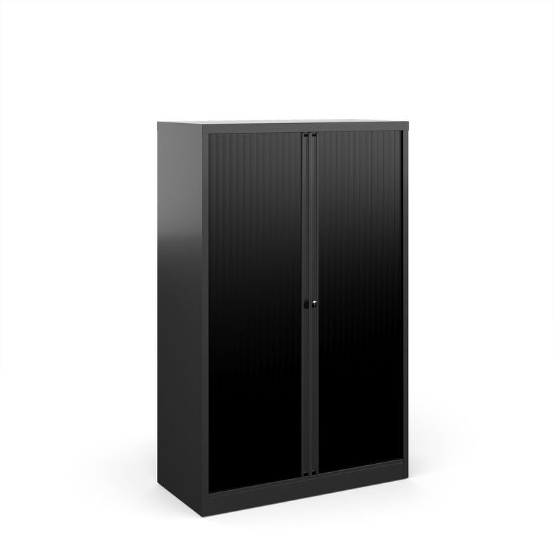 Bisley systems storage medium tambour cupboard 1570mm high Steel Storage Dams