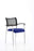 Brunswick Visitor Chair Bespoke Visitor Dynamic Office Solutions Bespoke Stevia Blue Chrome With Arms
