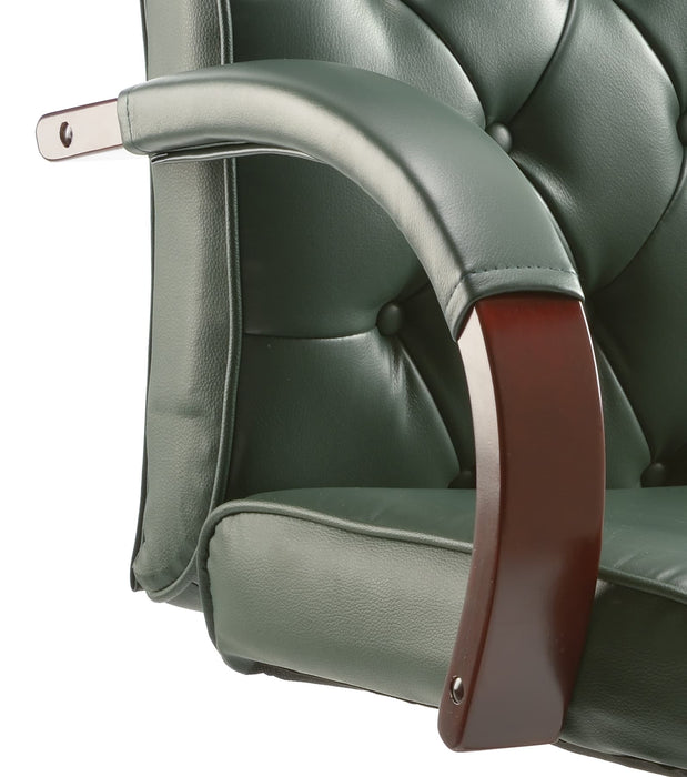 Chesterfield Leather Executive Chair Executive Dynamic Office Solutions 