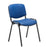 Club Conference Chair - Black Frame CONFERENCE TC Group Blue - Vinyl Black 
