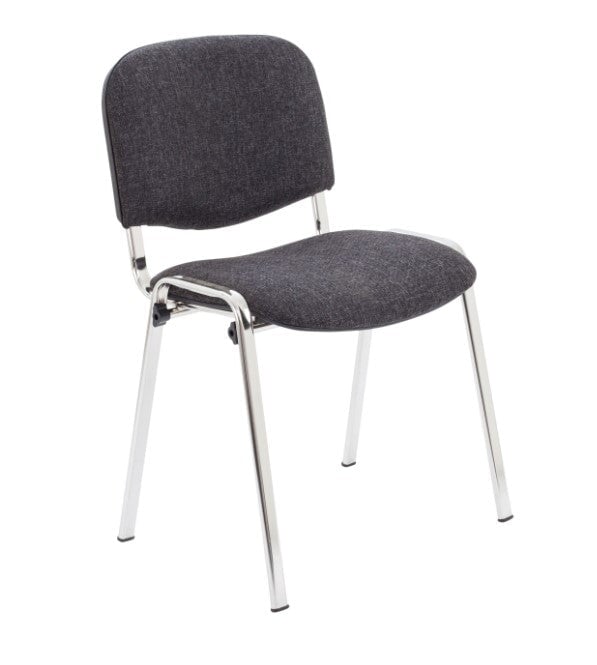 Club Conference Room Chair - Chrome Frame CONFERENCE TC Group Grey Chrome