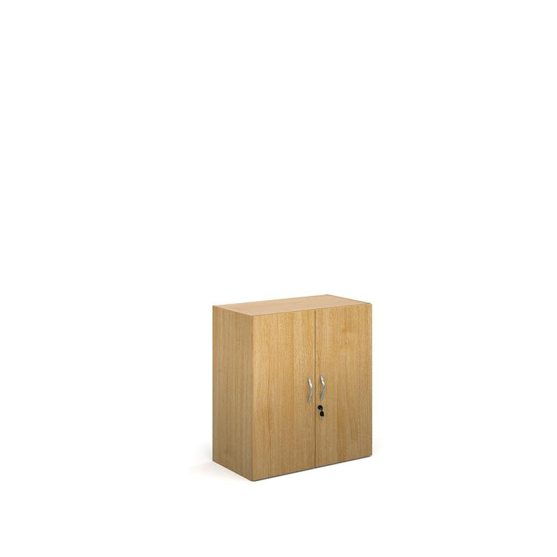 Contract double door cupboard 830mm high with 1 shelf Wooden Storage Dams