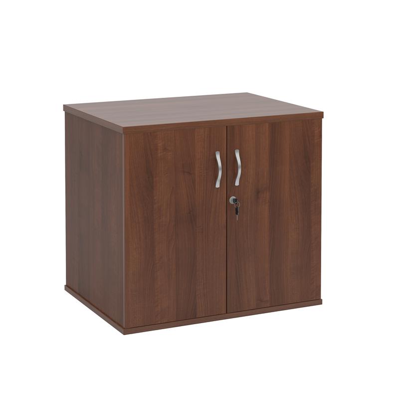 Deluxe double door desk high cupboard 600mm deep Wooden Storage Dams