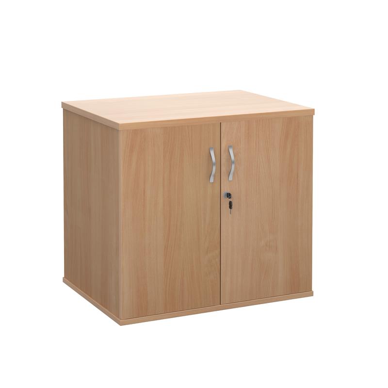 Deluxe double door desk high cupboard 600mm deep Wooden Storage Dams