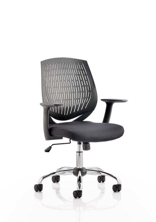 Dura Operator Chair Task and Operator Dynamic Office Solutions Black Black 