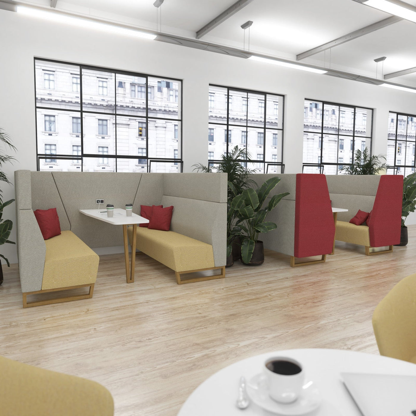 Encore Four Person Meeting Pod SOFT SEATING Social Spaces