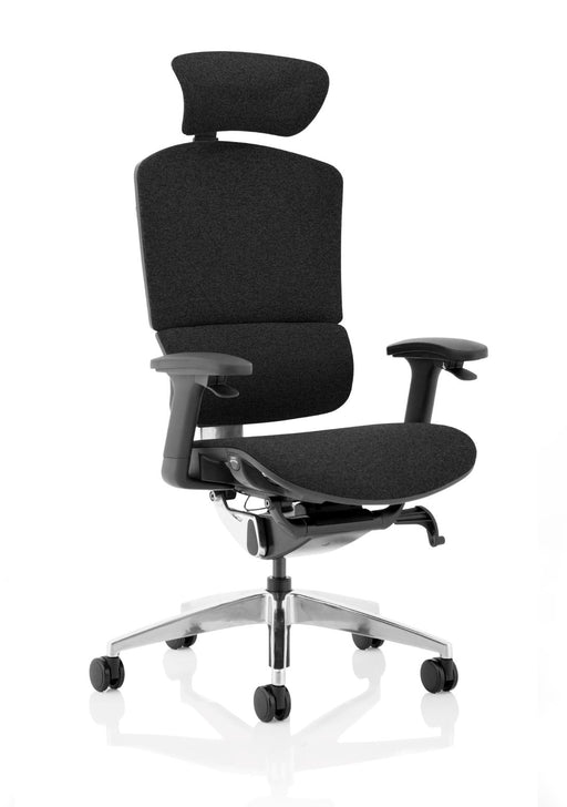 Ergo Click Plus Posture Dynamic Office Solutions Black Fabric 
