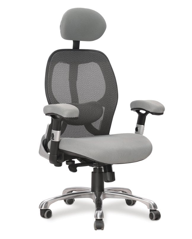 Ergo Tag 24hr Mesh Office Chair 24HR & POSTURE Nautilus Designs Grey Self Assembly (Next Day)