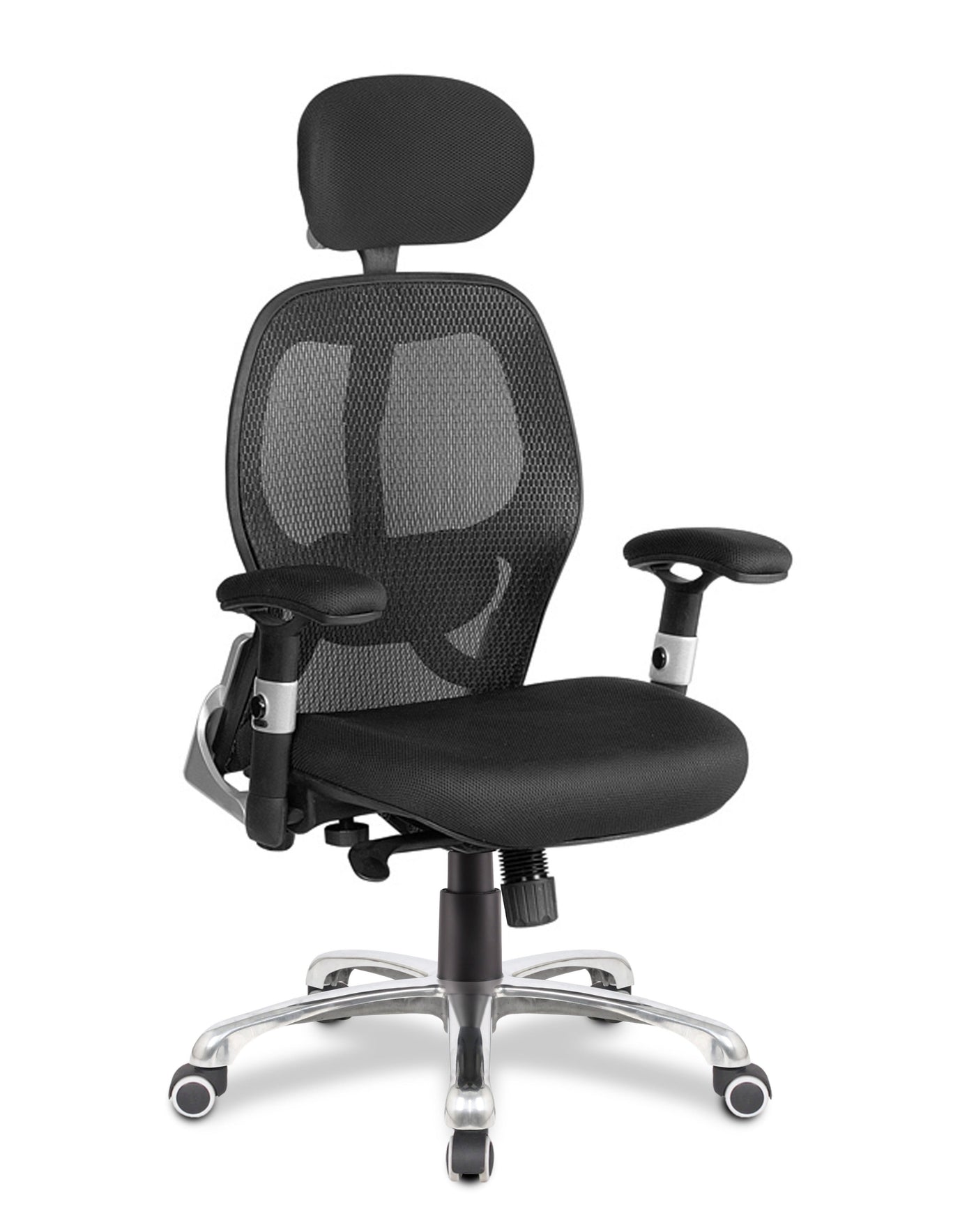 Ergo Tag Mesh Office Chair 24HR & POSTURE Nautilus Designs Black Self Assembly (Next Day)