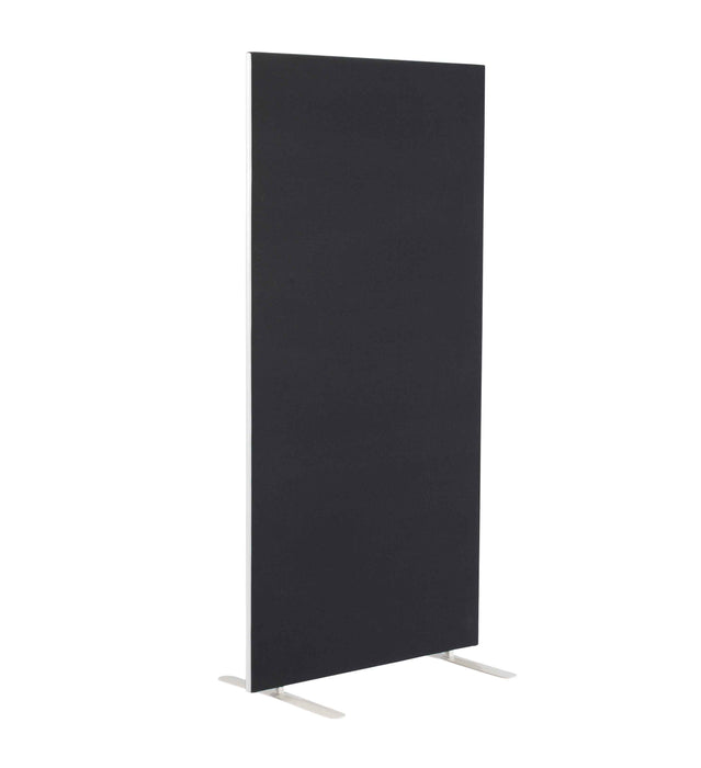 Express 1400W X 1800H Floor Standing Screen Straight ONE SCREEN & ACCS TC Group Black 