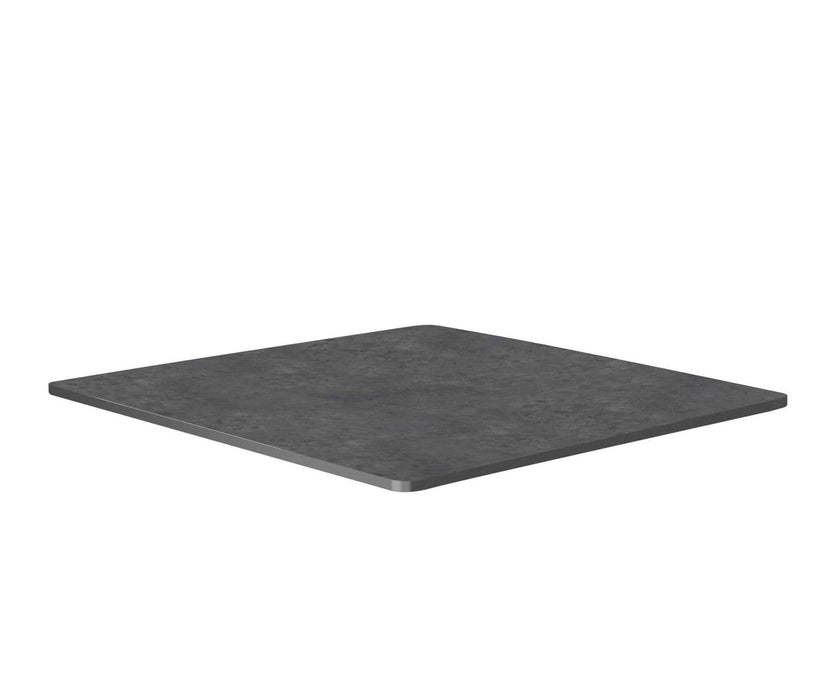 Extrema Square Table Top 69 x 69cm Café Furniture zaptrading Metallic Anthracite 