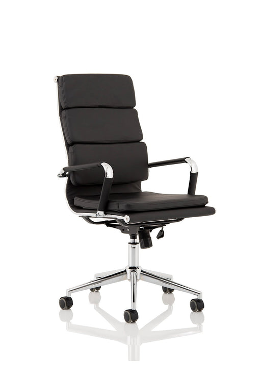 Hawkes Executive Chair Executive Dynamic Office Solutions Black Leather 