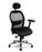 Hermes Ergonomic Mesh Chair MESH CHAIRS Nautilus Designs Black 