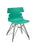 Hoxton Chair Wire Base BREAKOUT Global Chair Turquoise 