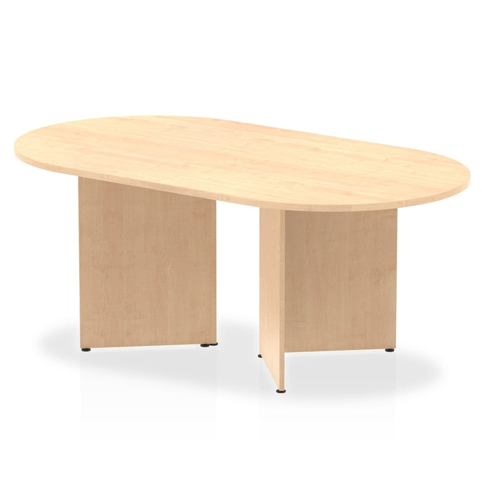 Impulse Boardroom Table Arrowhead Leg Boardroom and Conference Tables Dynamic Office Solutions Maple 1800 