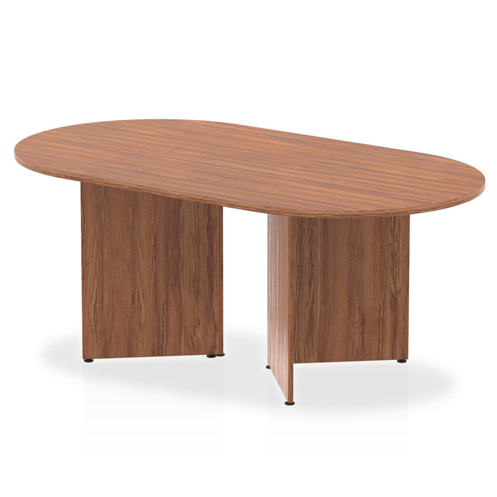 Impulse Boardroom Table Arrowhead Leg Boardroom and Conference Tables Dynamic Office Solutions Walnut 1800 