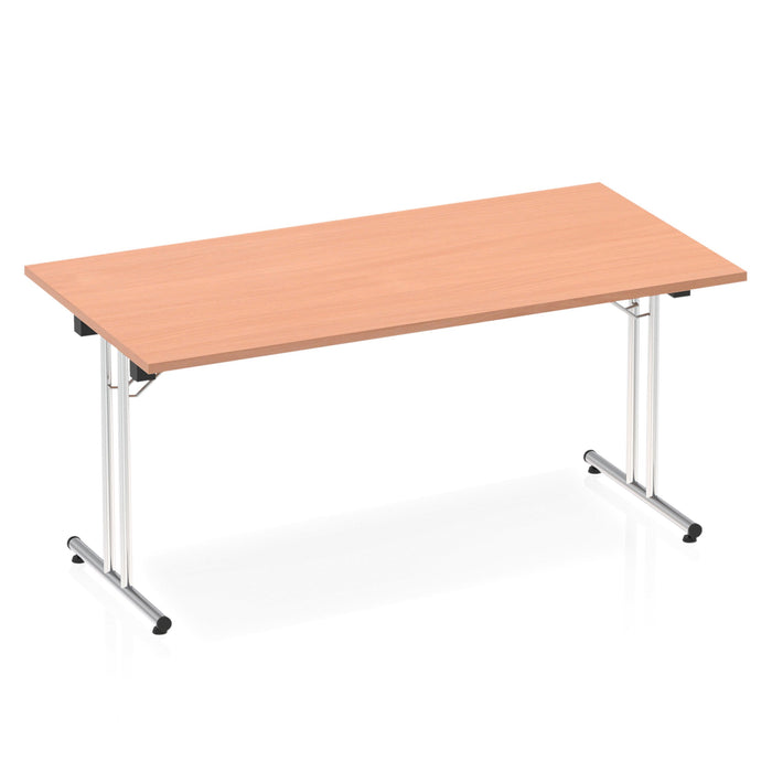 Impulse Folding Rectangle Table Folding Tables Dynamic Office Solutions Beech 1600 