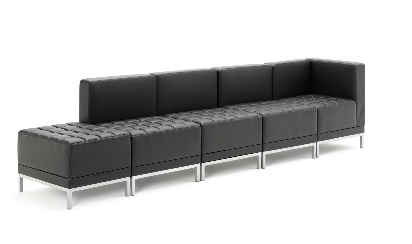 Infinity Modular Straight Back Sofa Chair Visitor Dynamic Office Solutions