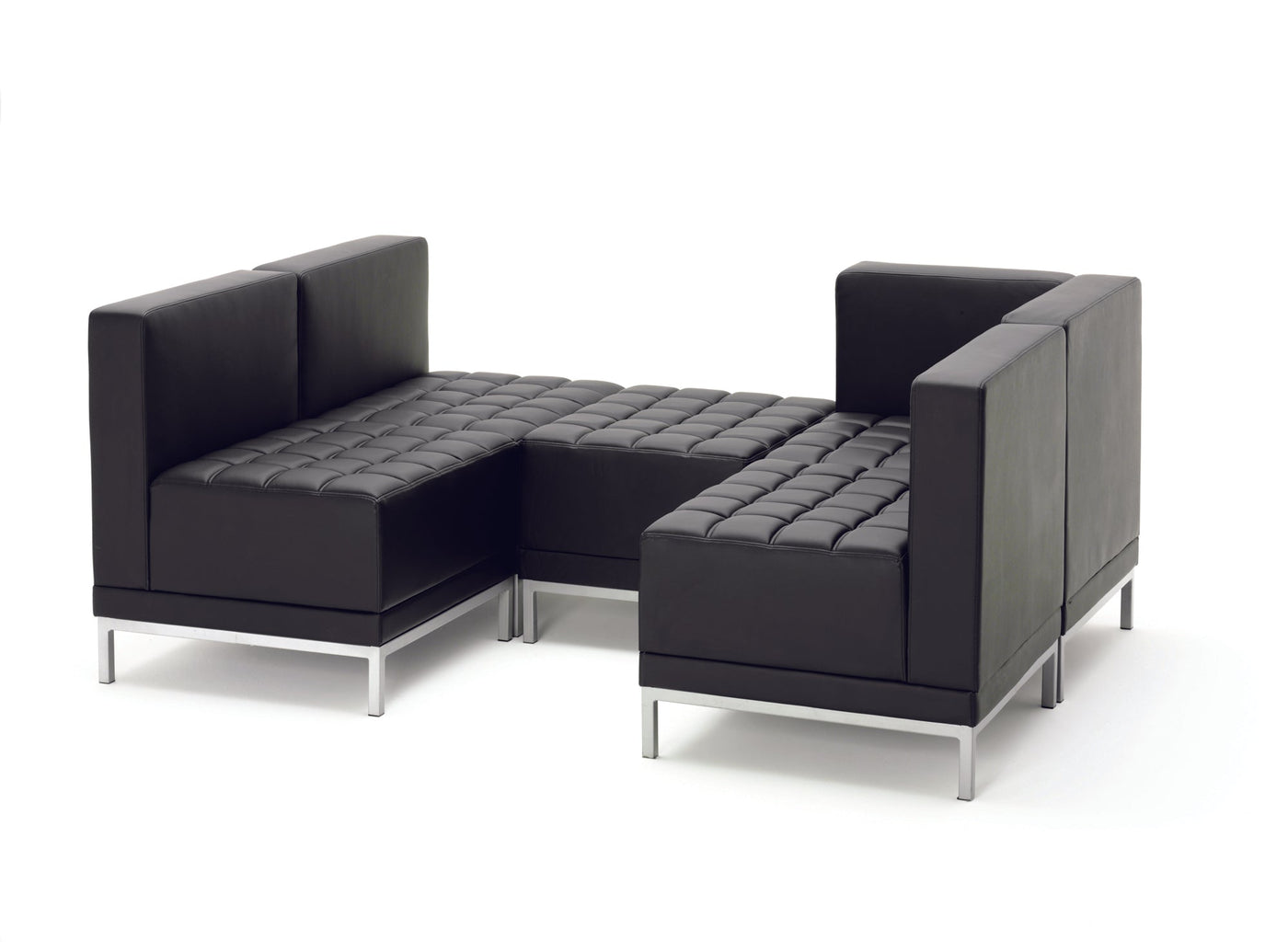 Infinity Modular Straight Back Sofa Chair Visitor Dynamic Office Solutions