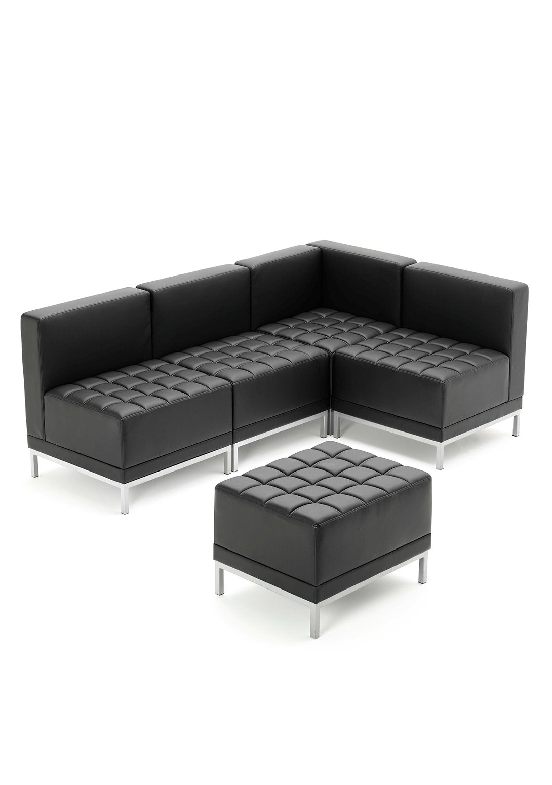 Infinity Modular Straight Back Sofa Chair Visitor Dynamic Office Solutions
