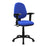 Java 200 Twin Lever Desk Chair EXECUTIVE CHAIRS Nautilus Designs Adjustable Blue 