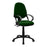 Java 200 Twin Lever Desk Chair EXECUTIVE CHAIRS Nautilus Designs Fixed Green 