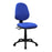 Java 200 Twin Lever Desk Chair EXECUTIVE CHAIRS Nautilus Designs None Blue 